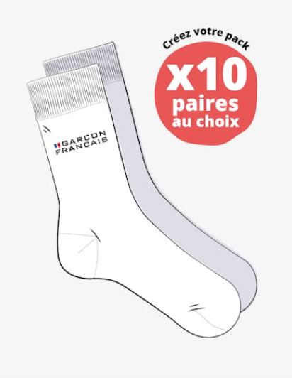 PACKS - 10 PAIRS CAD$176.00