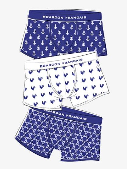 3 Patterned Boxers Pack CAD$150.00