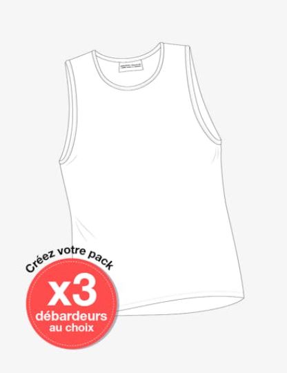 3 tank-tops - pack CAD$150.00