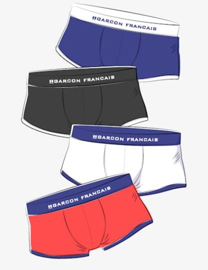 4 Plain Trunks Pack CAD$184.00