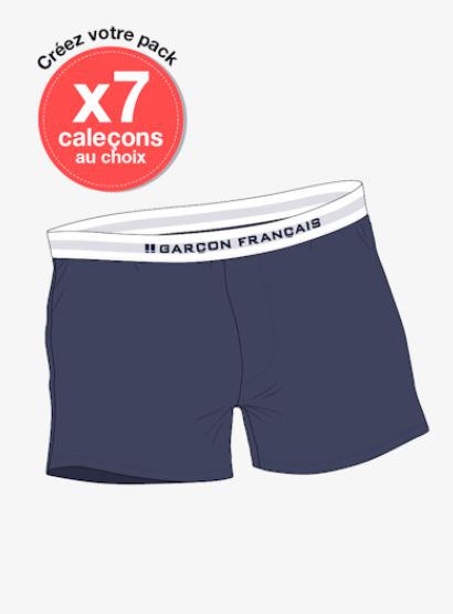 Pack of 7 underwear shorts CAD$385.00