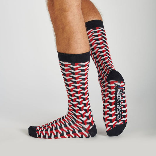 Geometric socks
