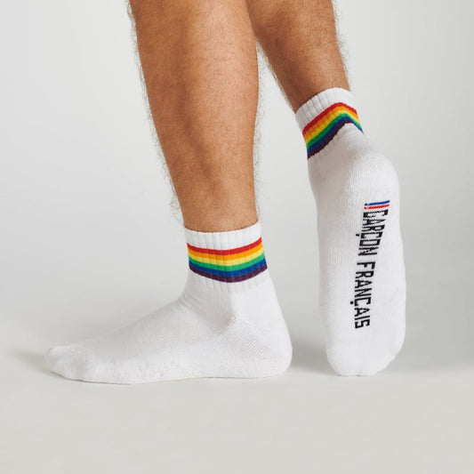 High Ankle Socks Rainbow