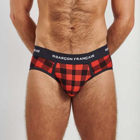 Red Lumberjack brief