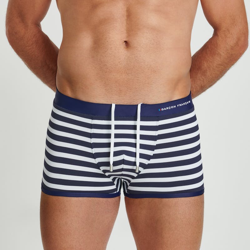 Sailor swim trunk - embroidery