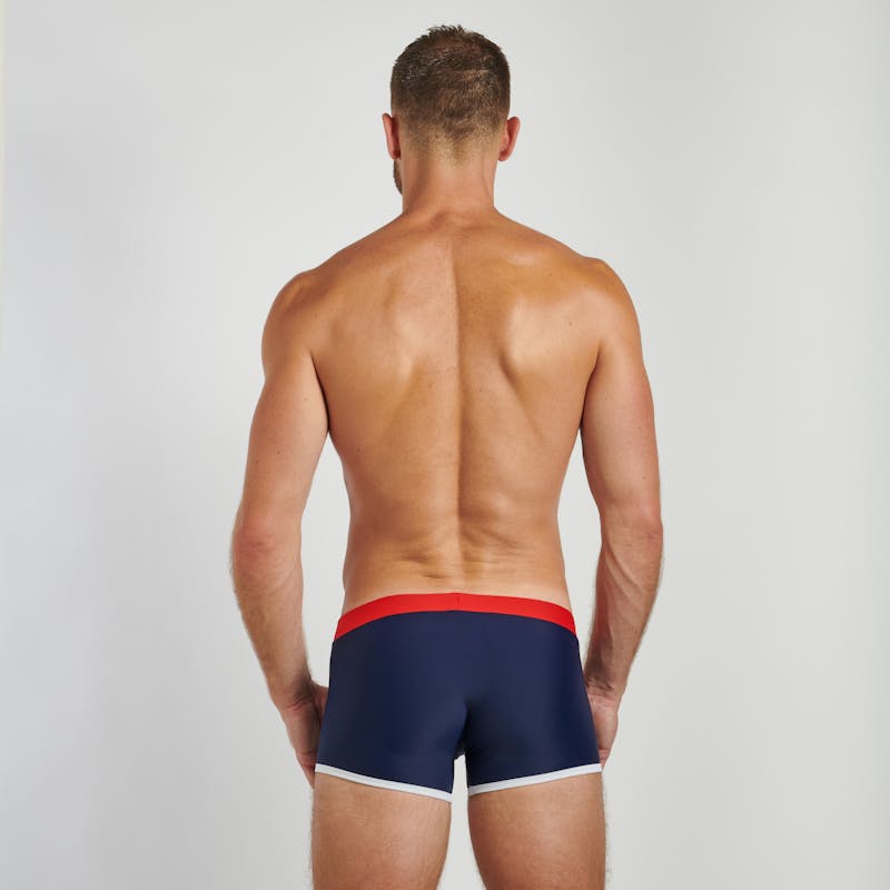 Flag swim trunk - embroidery