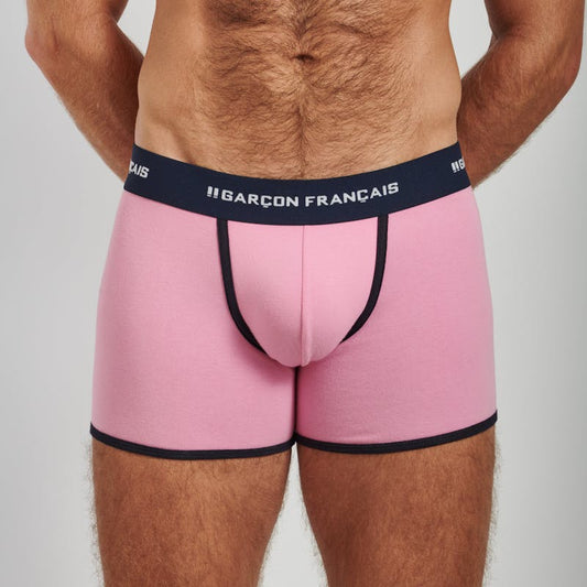 Pink boxer