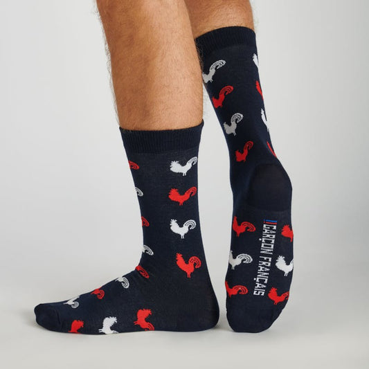 Flag cock city socks