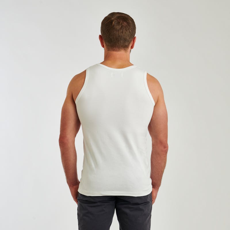 White tank-top - Logo